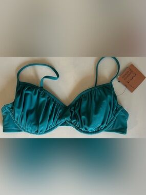 Shade & Shore Teal Swim Top